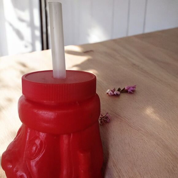 Vintage 1970’s Slush Puppies Collectible Plastic Dog Cups with Lids & Straws - Picture 15 of 16